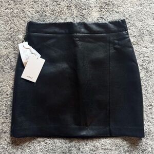 Wilfred Black Patio Mini Skirt Size 4